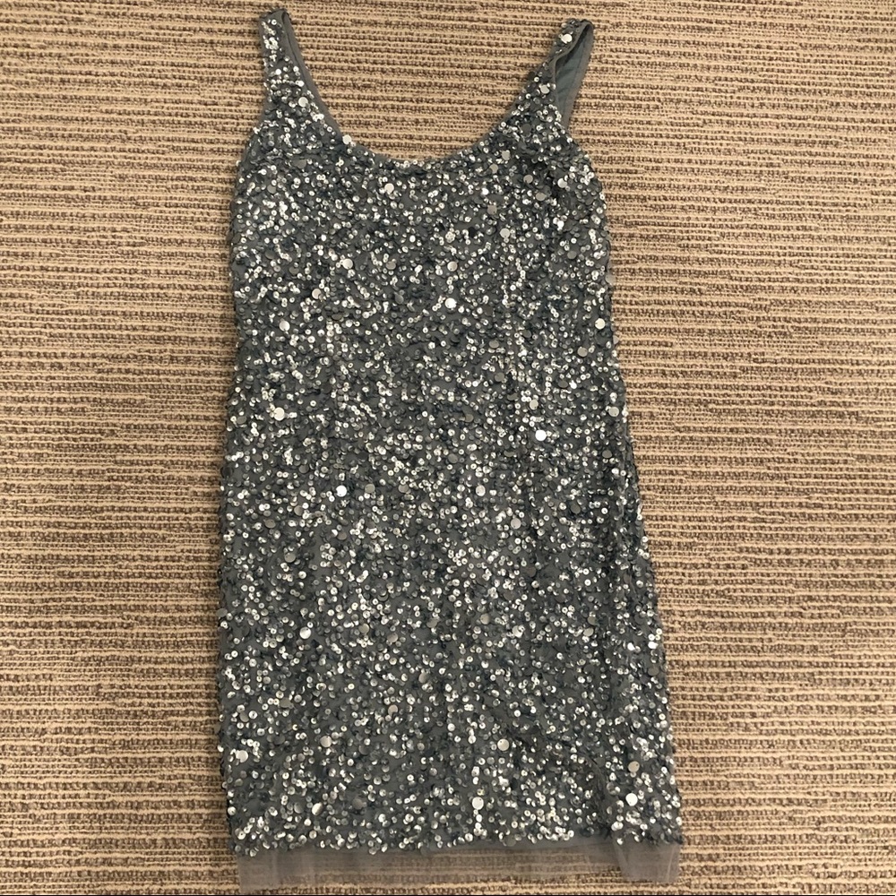 Adrianna Papell sequined dress
